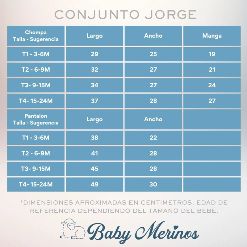 CONJUNTO BEBÉ JORGE - VERDE - 5