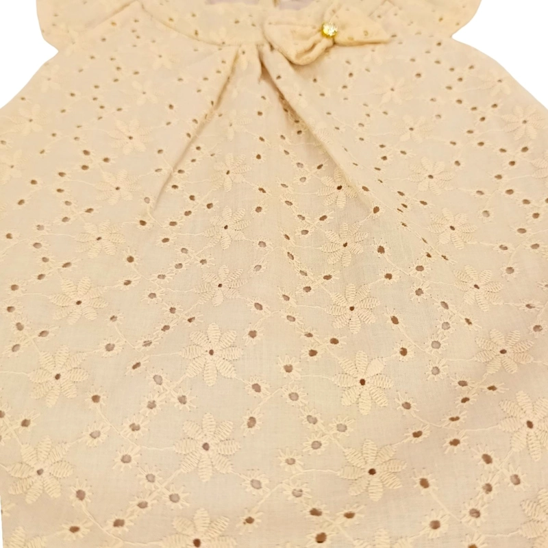 VESTIDO BEBÉ - KATERYN - BEIGE - 3