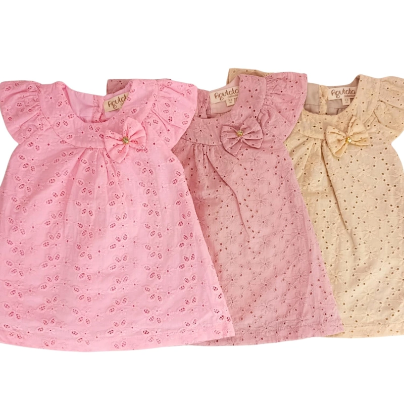 VESTIDO BEBÉ - KATERYN - BEIGE - 5