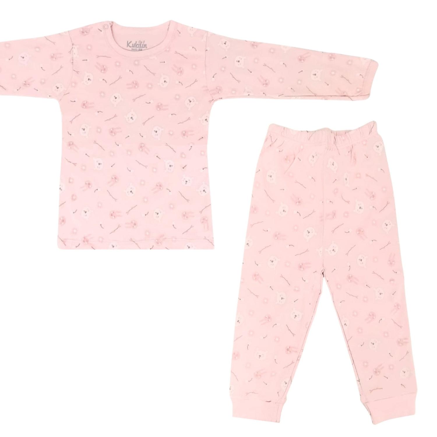 PIJAMA NIÑA 100% ALGODÓN SUAVE - S2426 - 1