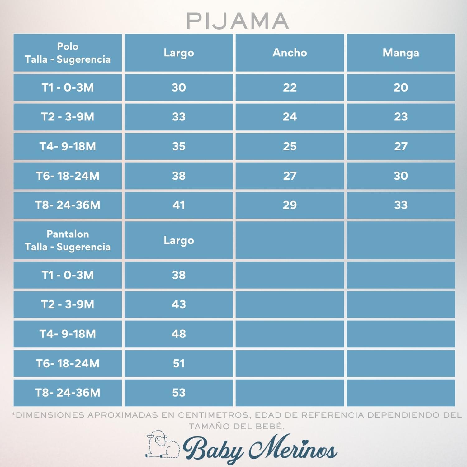 PIJAMA NIÑA 100% ALGODÓN SUAVE - S2424 - 5