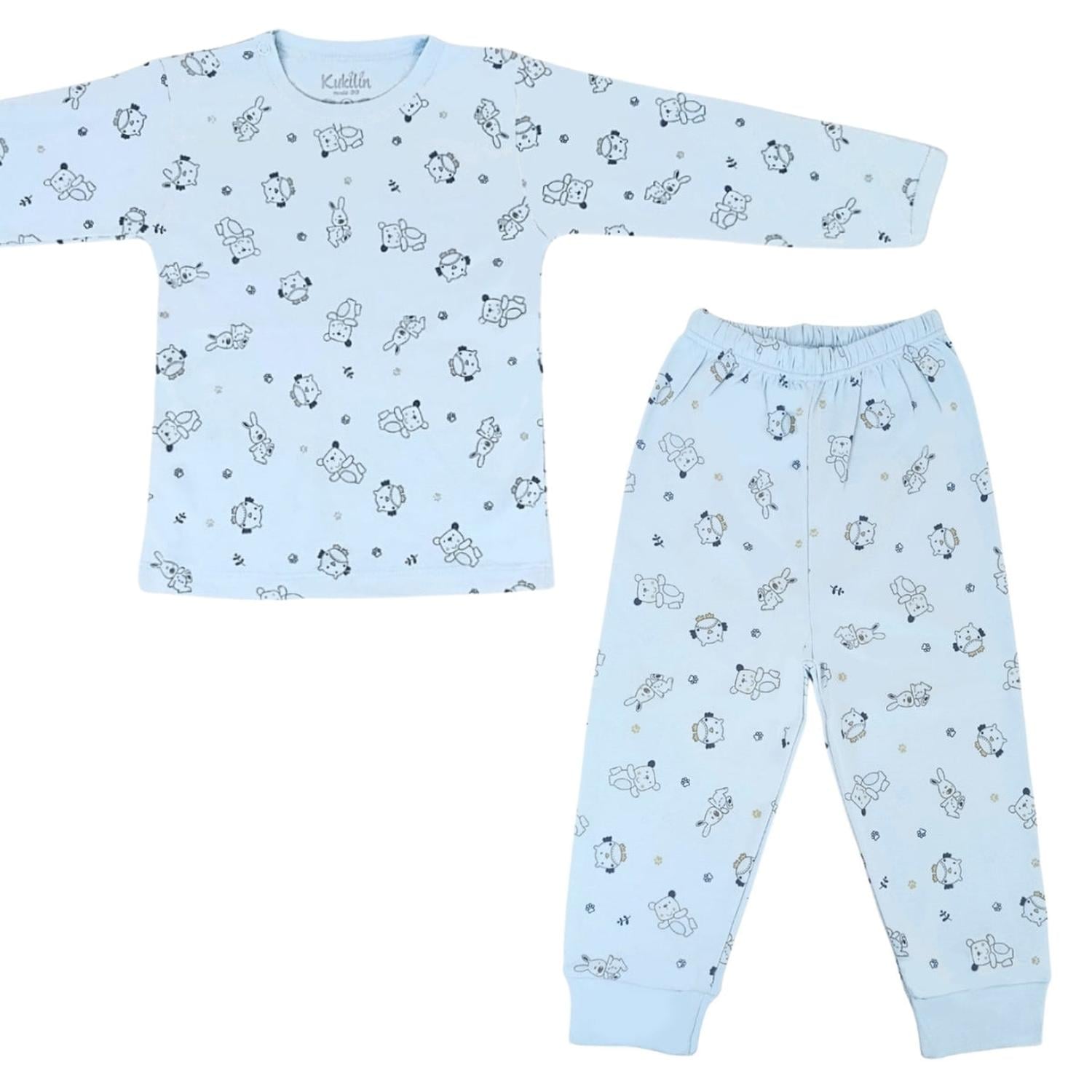 PIJAMA NIÑO 100% ALGODÓN SUAVE - S2428 - 1