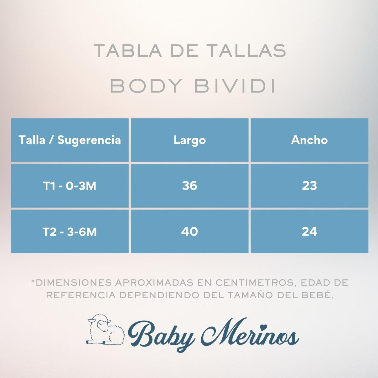 BODY BIVIDI 100% ALGODÓN - S2400 - 4