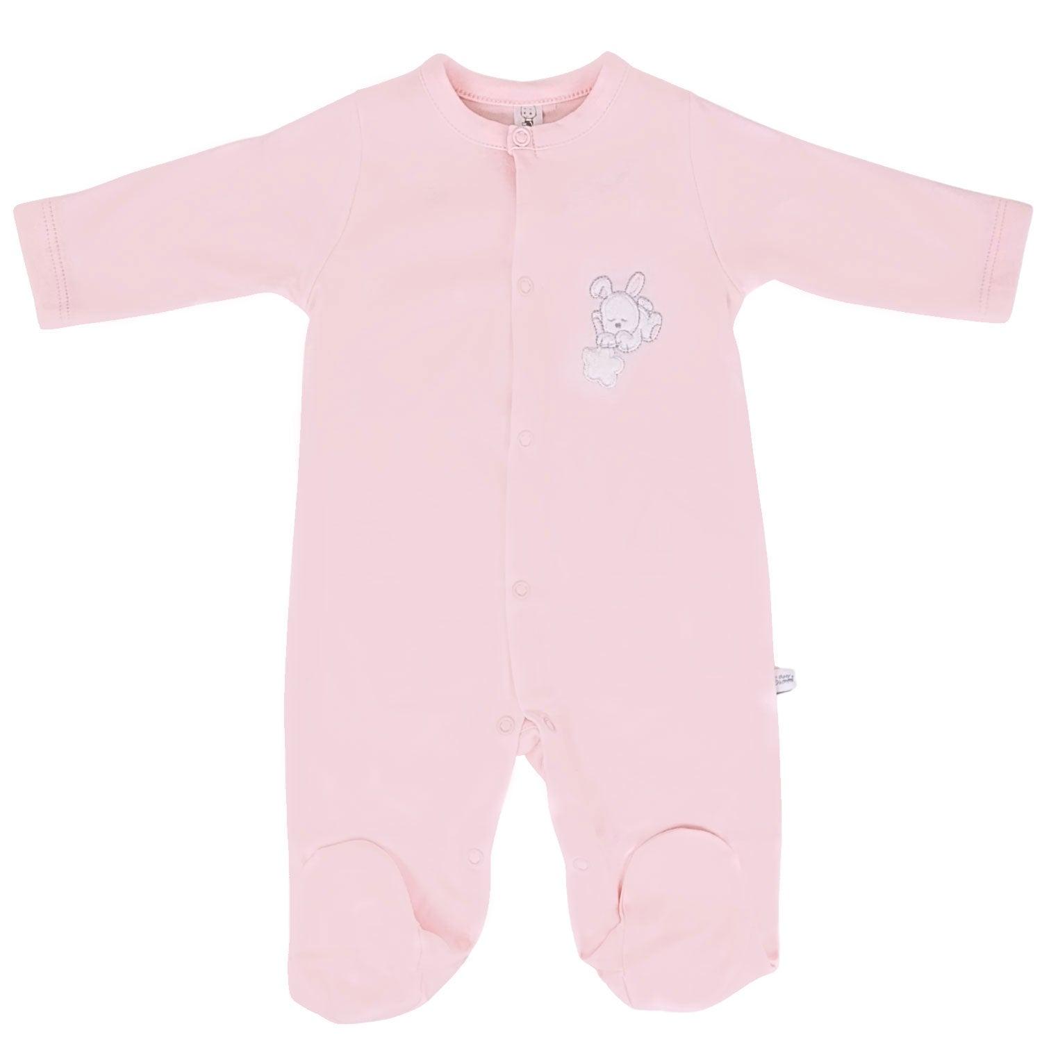 ENTERIZO BEBÉ ALGODON ROSADO - T0402 - 1