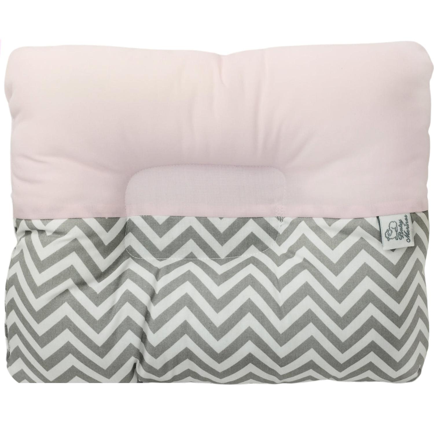 ALMOHADA ANTI CABEZA PLANA MAR / ROSADO - 1