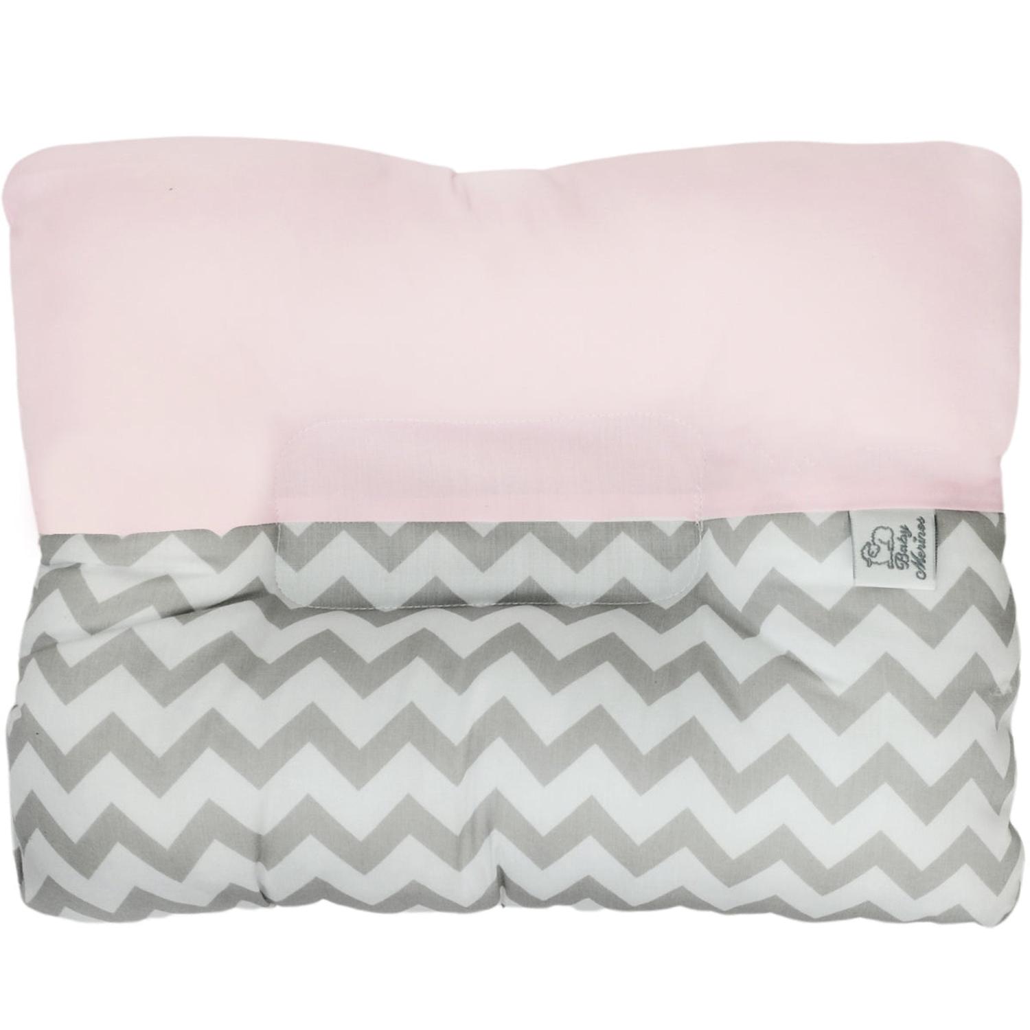 ALMOHADA ANTI CABEZA PLANA WAVE / ROSADO - 1