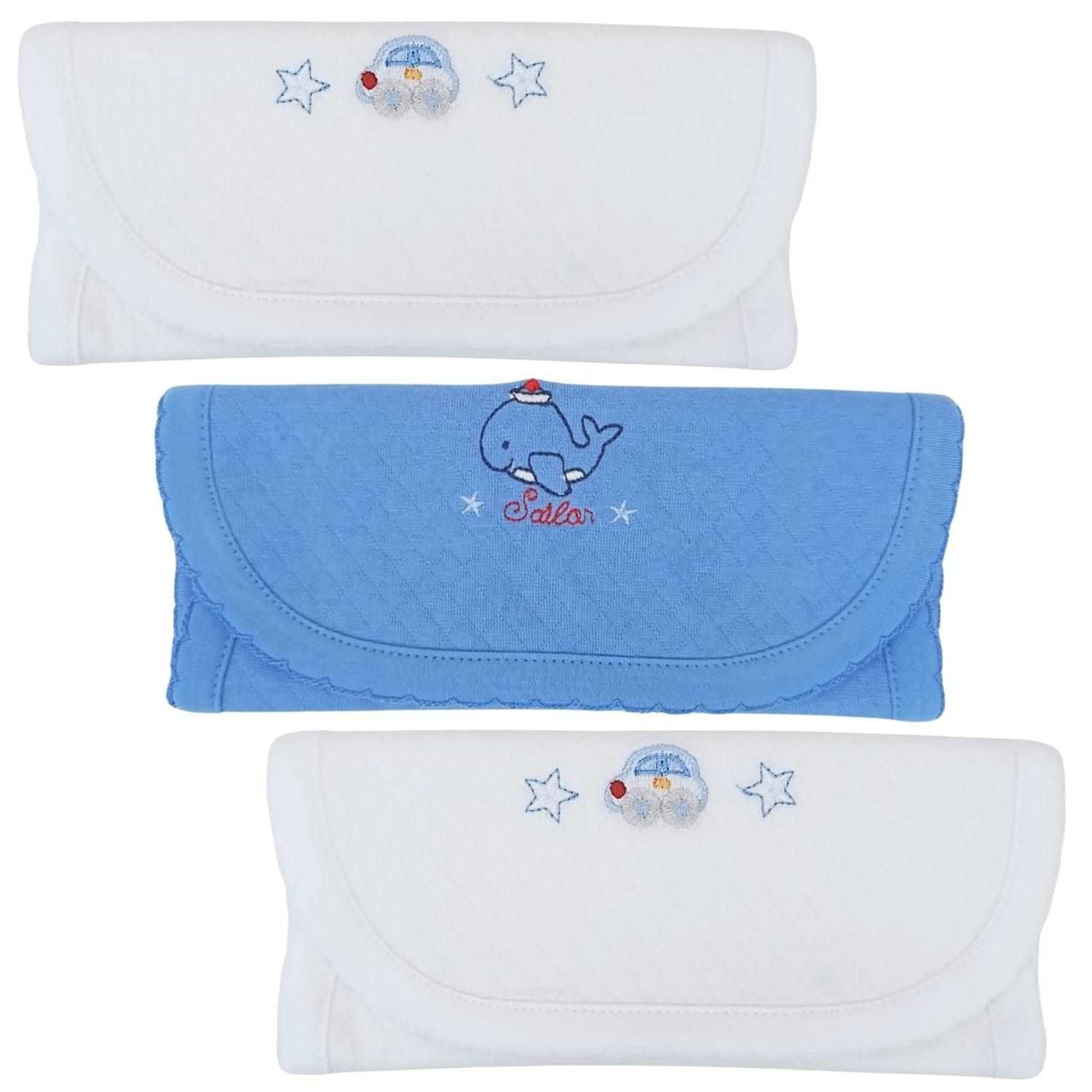 PACK DE 3 BABITAS EN ALGODÓN - NIÑO N82 - 1