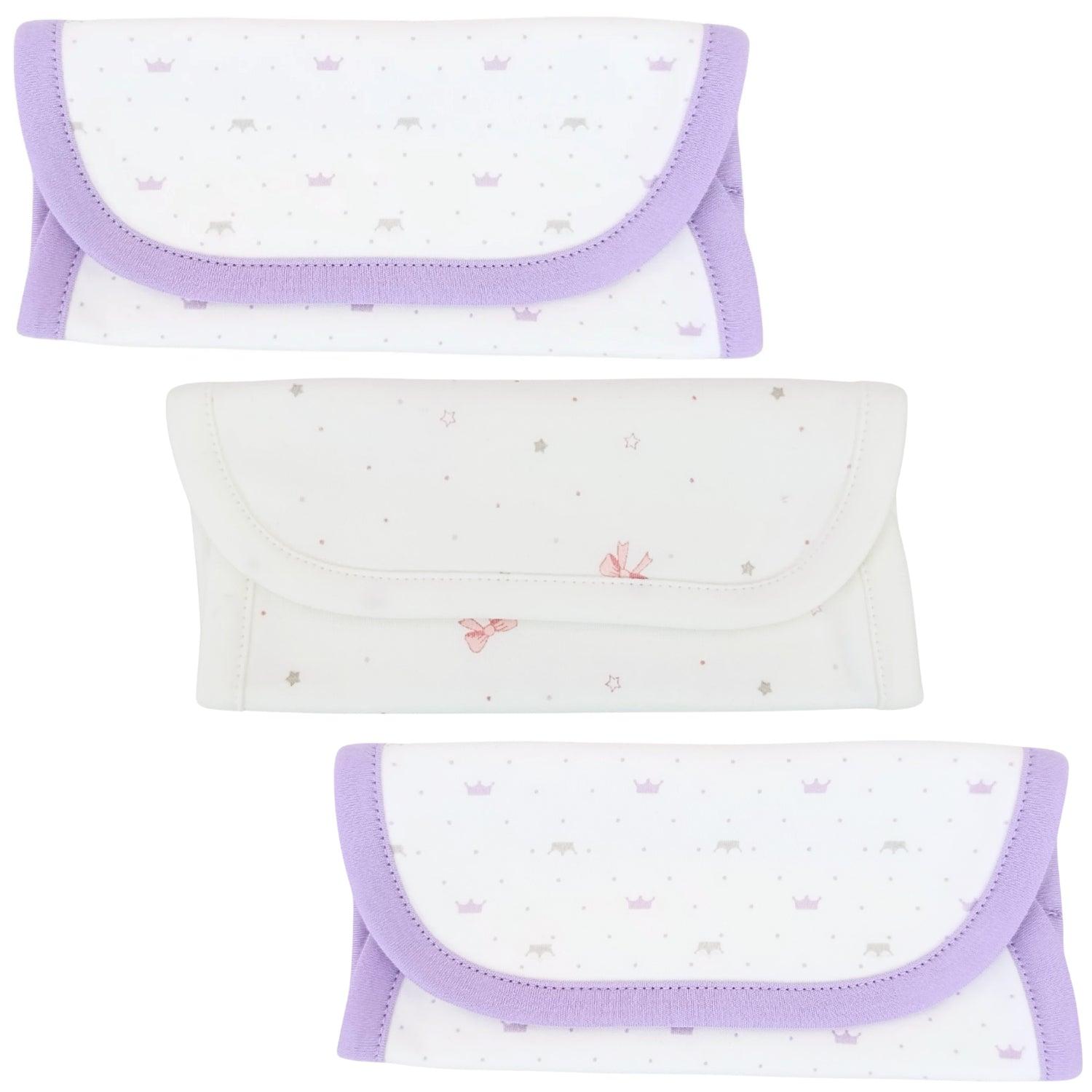 PACK DE 3 BABITAS EN ALGODÓN - NIÑA N70 - 1