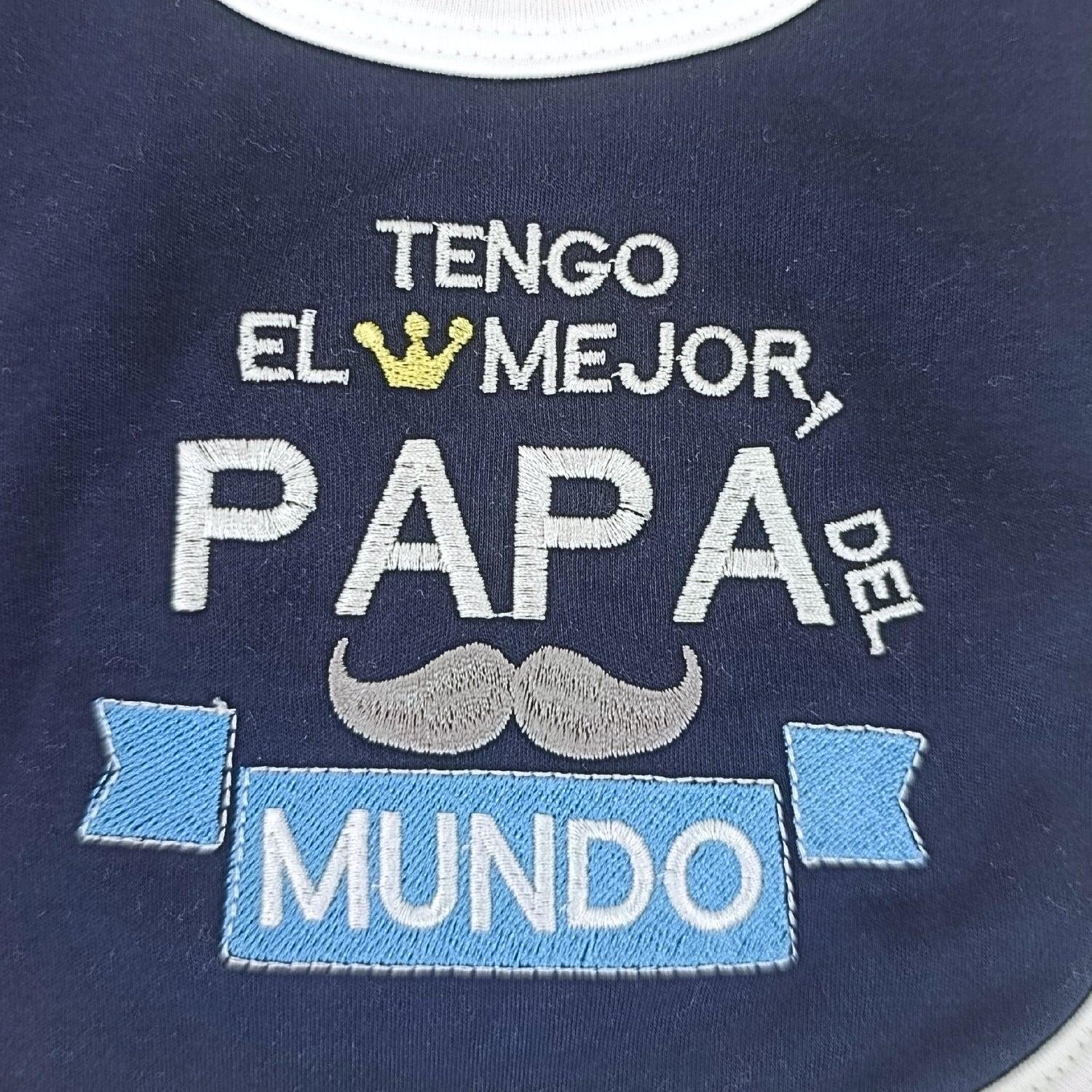 BABERO EN ALGODÓN CON BROCHE - N24 - 3