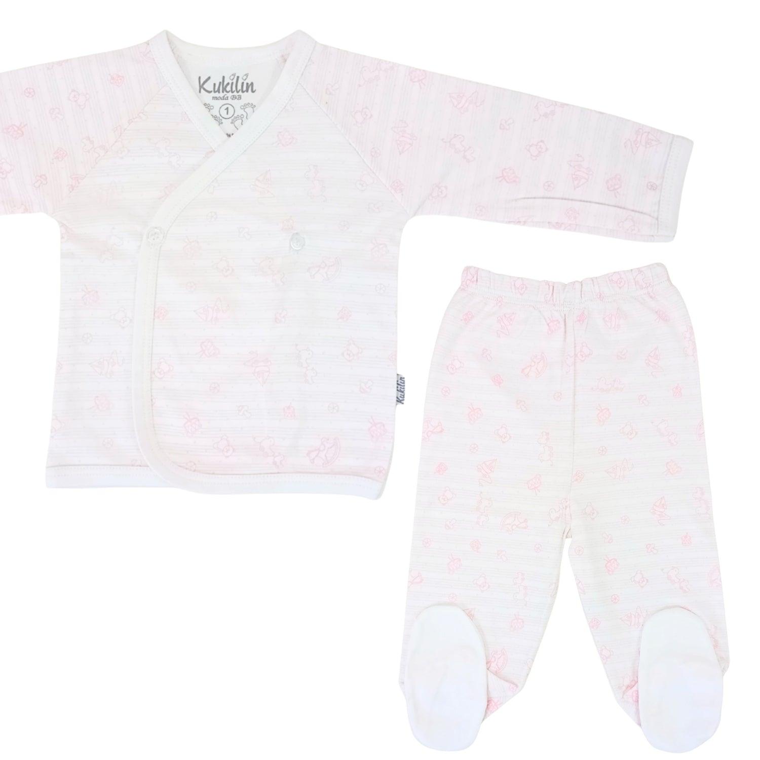 PIJAMA BEBÉ CHAQUETA Y RANITA - N10 - 1