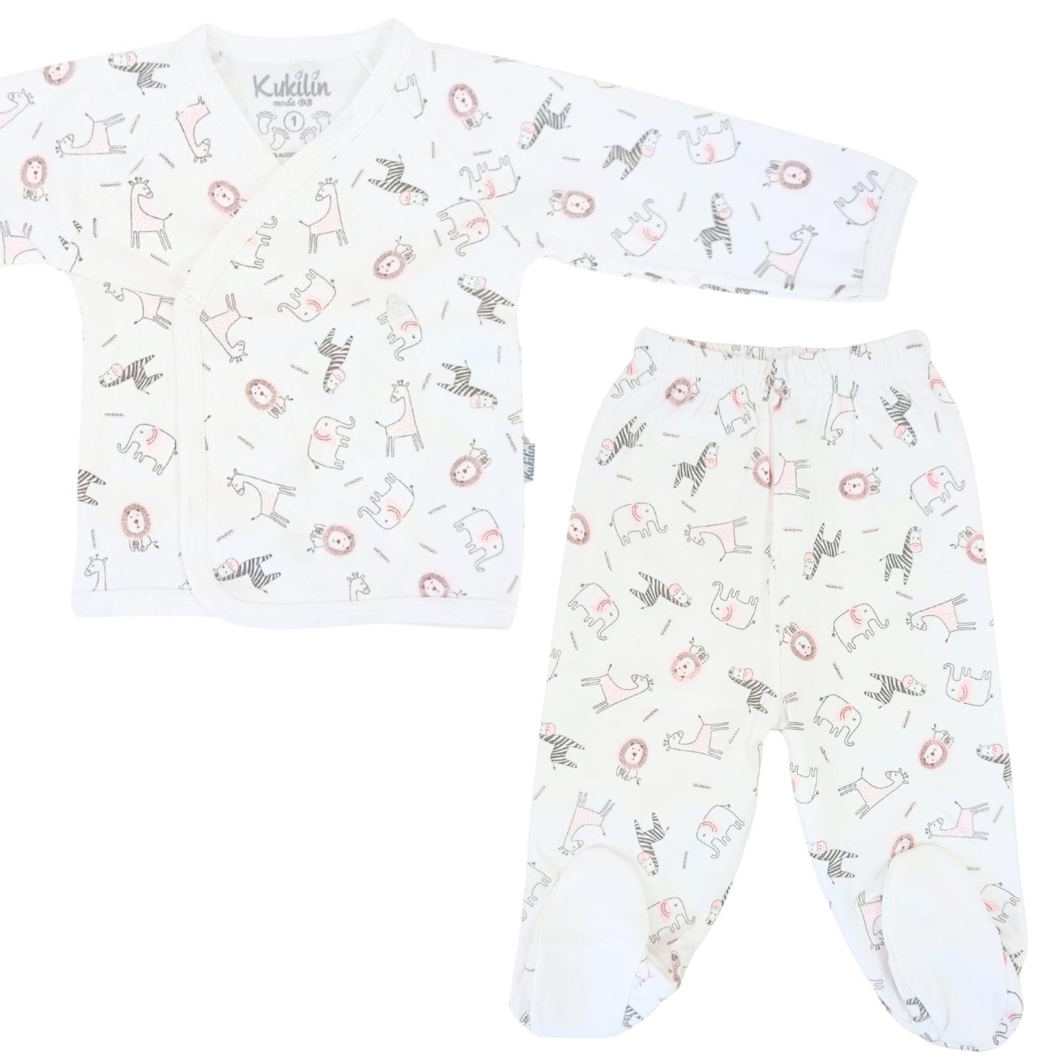 PIJAMA BEBÉ CHAQUETA Y RANITA - N13 - 1