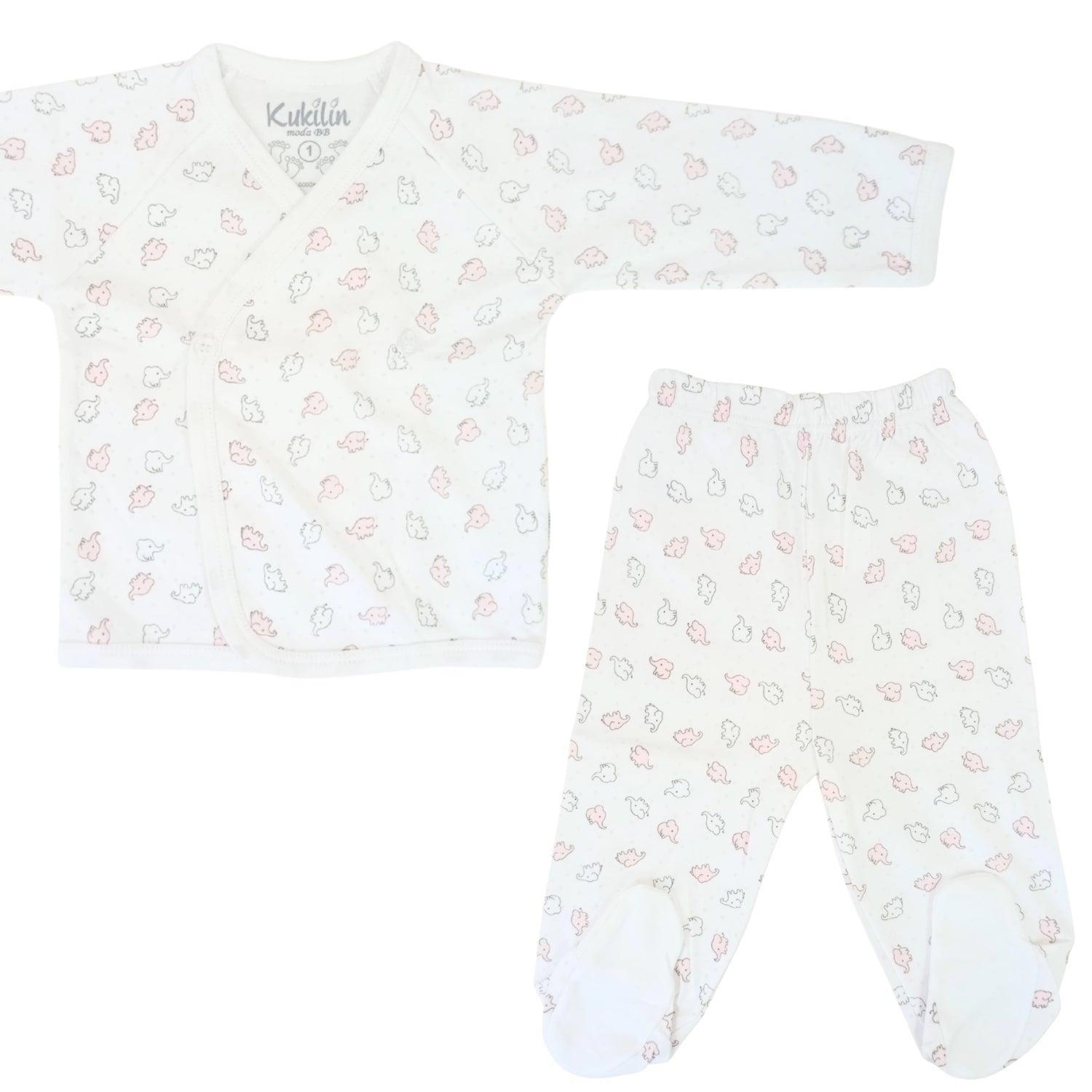 PIJAMA BEBÉ CHAQUETA Y RANITA - N11 - 1