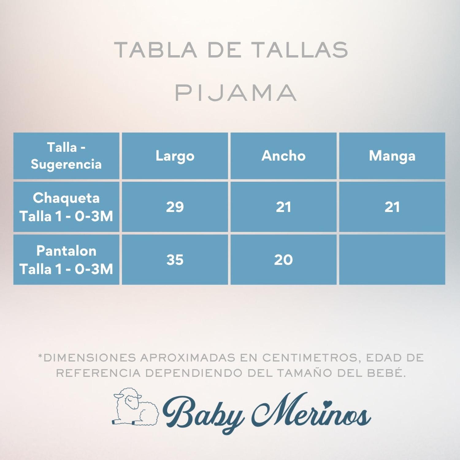 PIJAMA BEBÉ CHAQUETA Y RANITA - N11 - 4
