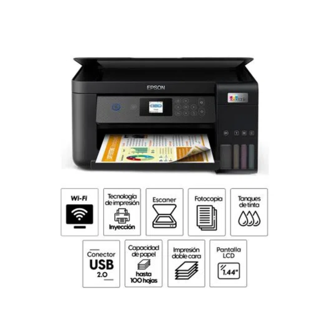 IMPRESORA MULTIFUNCIONAL EPSON ECOTANK L4260 DÚPLEX - 2
