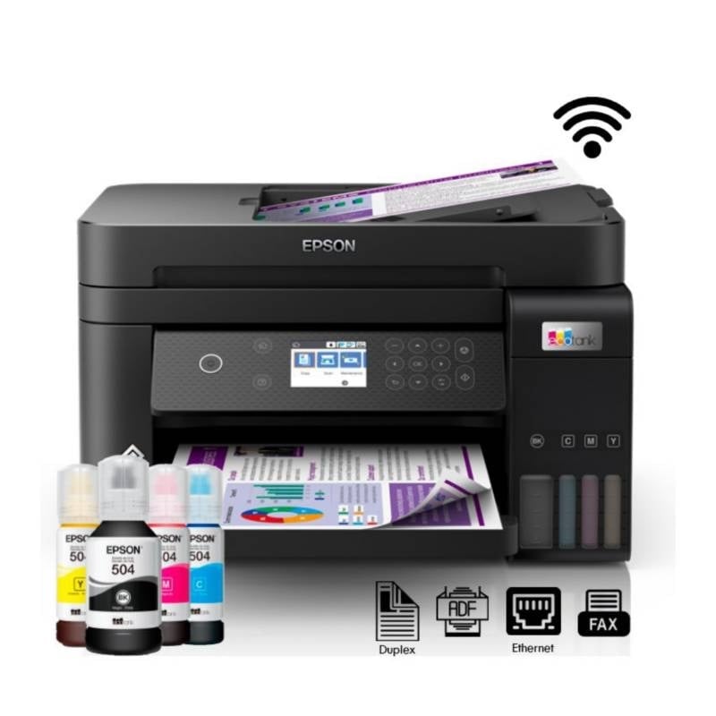 IMPRESORA MULTIFUNCIONAL EPSON ECOTANK L6270 WIFI DUPLEX - 1
