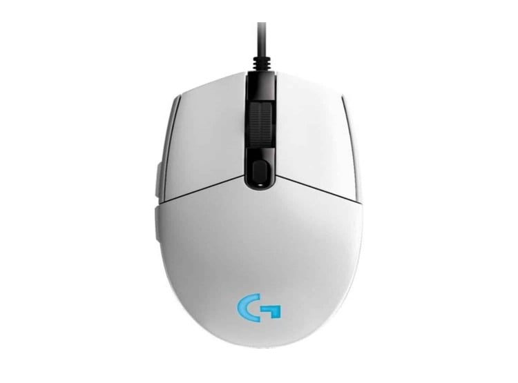 MOUSE LOGITECH G203 LIGHTSYNC OPTICAL 8000 DPI RGB BLANCO - 2