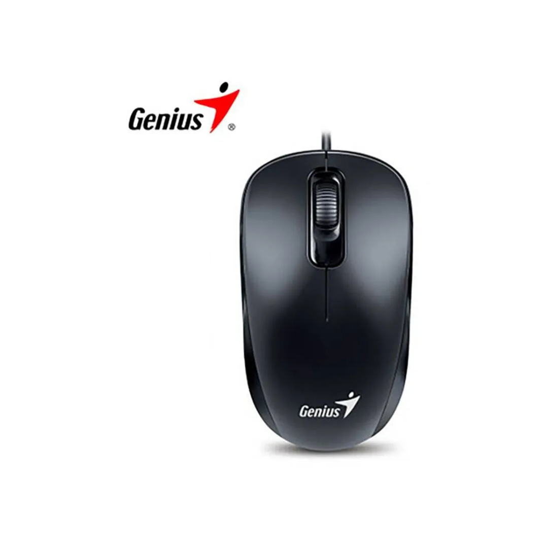 MOUSE GENIUS DX-110 USB OPTICO 1000 DPI NEGRO - 2