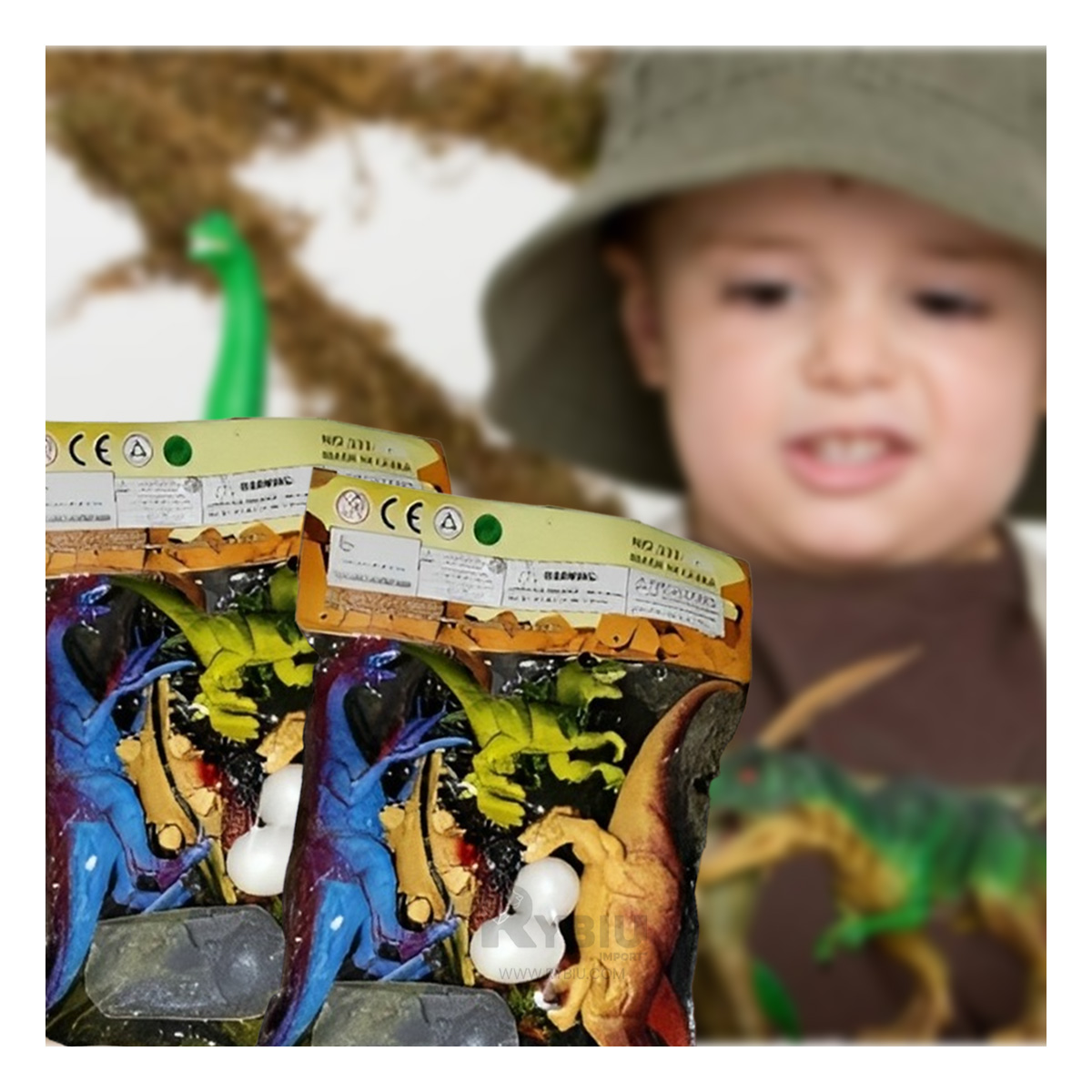 SET RYBIU 5 DE DINOSAURIOS CON ACCESORIOS 333-14 - 4