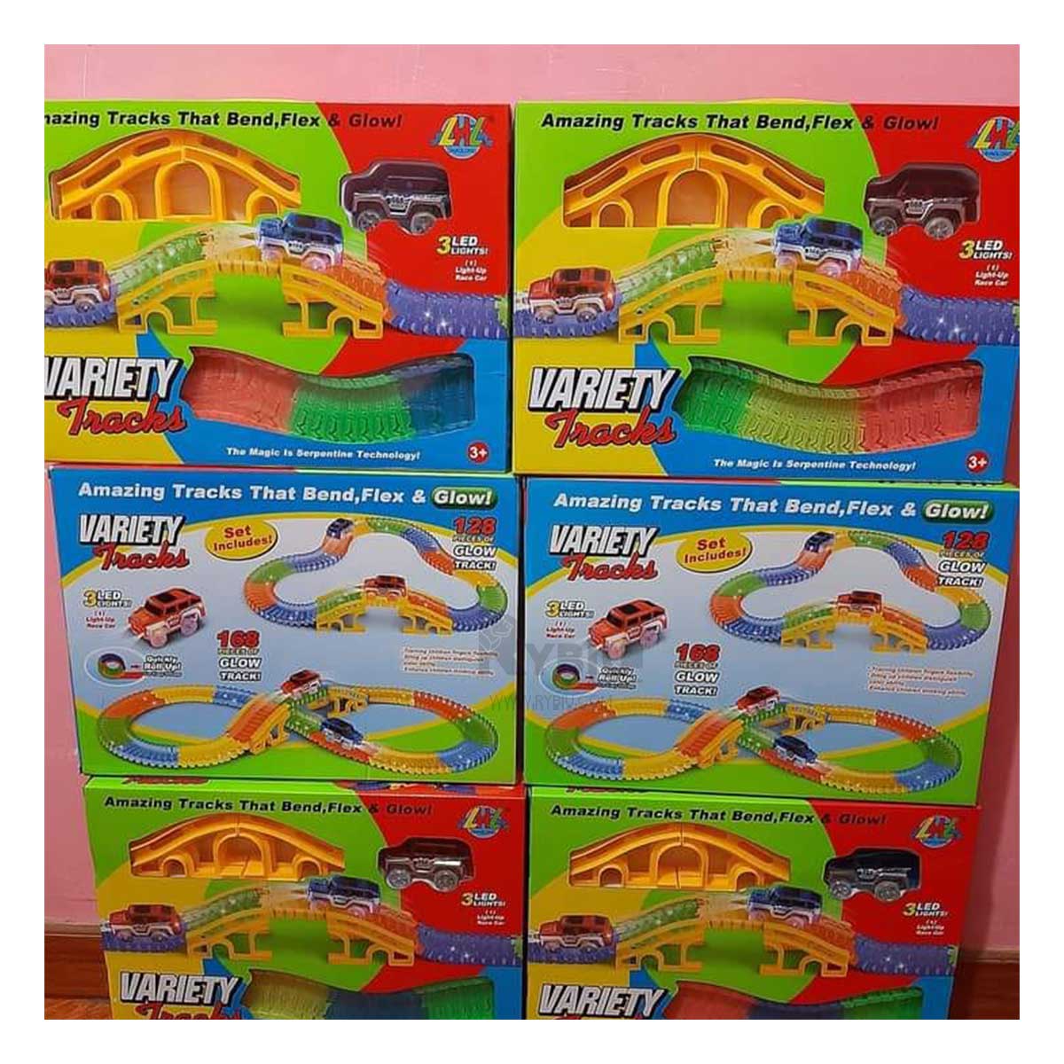 JUEGO PISTA DE COLORES CON CARRO MULTIFUNCIONAL MULTICOLOR - 4