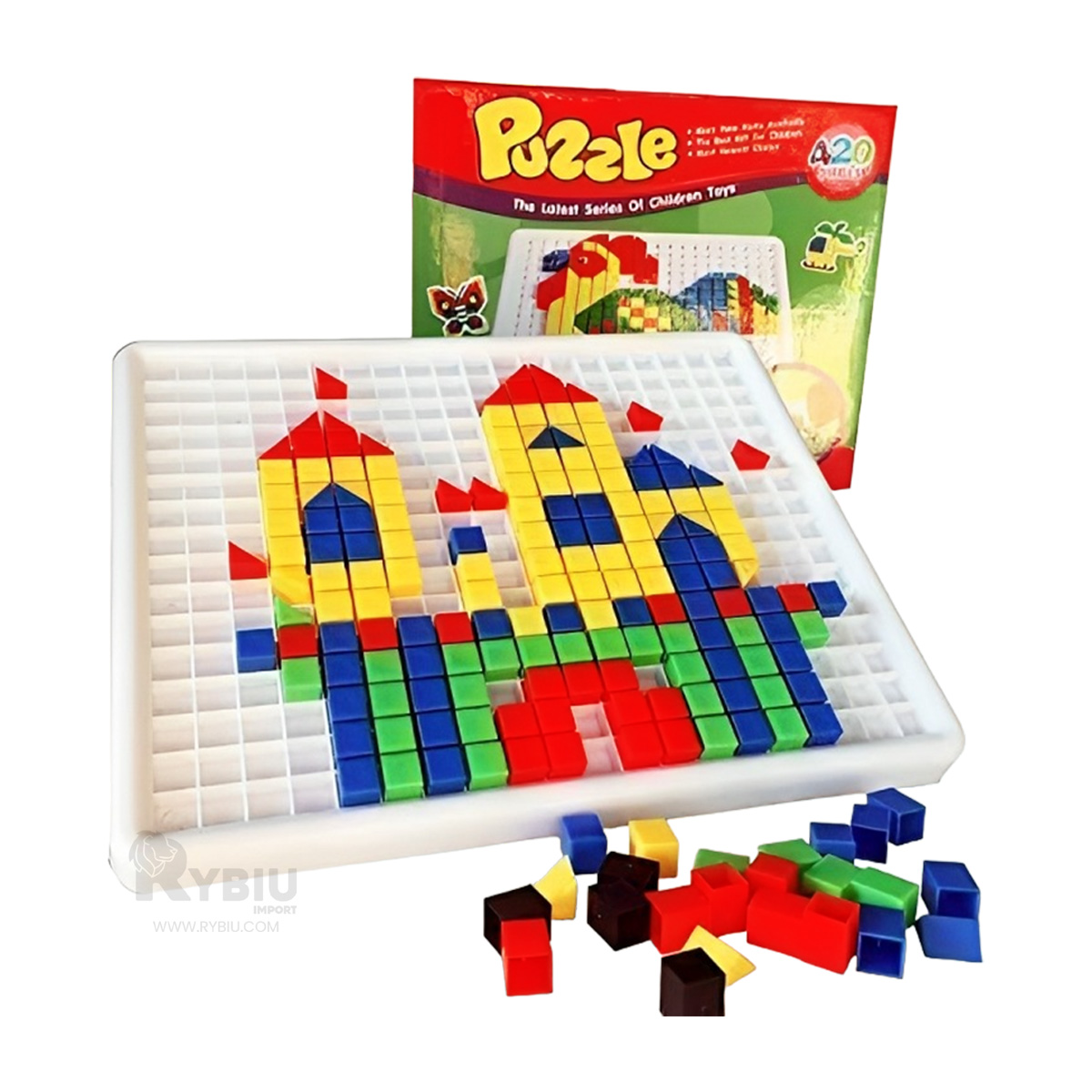 Rompecabezas RYBIU PUZZLE MOSAICO DIDACTIVO Y EDUCATIVO NIÑOS DE 420 PIEZAS - 3