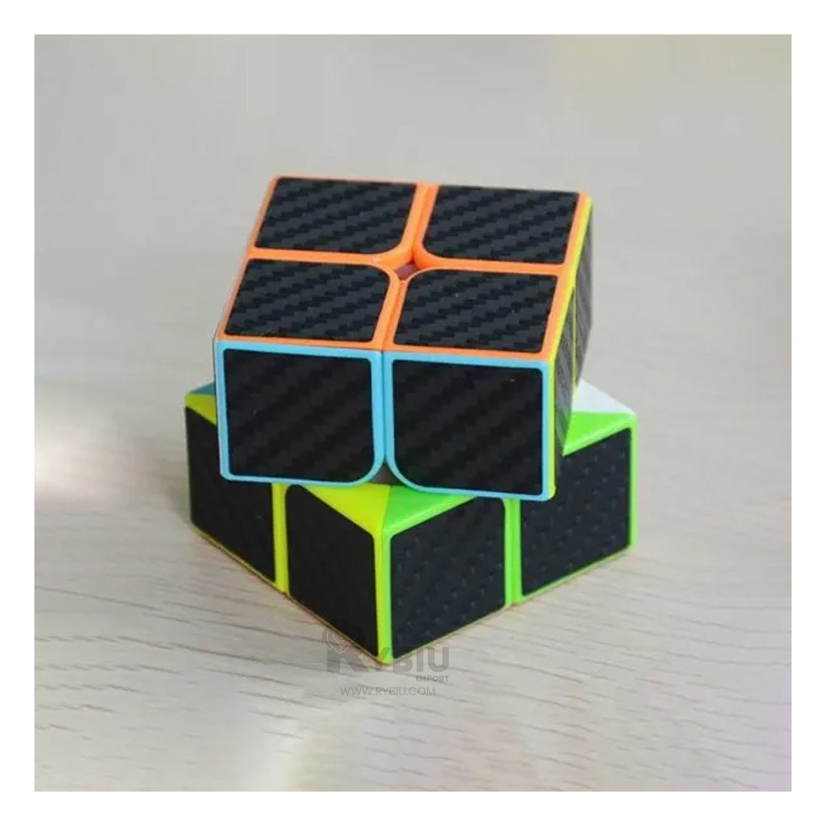 CUBO MAGICO CUADRADO DE 2X2 MODELO BORDES DE COLORES - 3