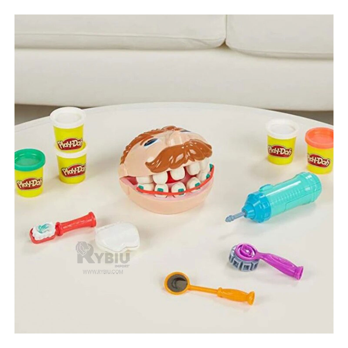 JUEGO DE DENTISTA RYBIU MASAS DIDACTICO EN PLASTILINA - 3