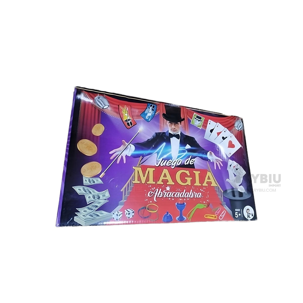 JUEGO DE MAGIA RYBIU CON VARIOS TRUCOS ABRACADABRA PARA NIÑOS - 1