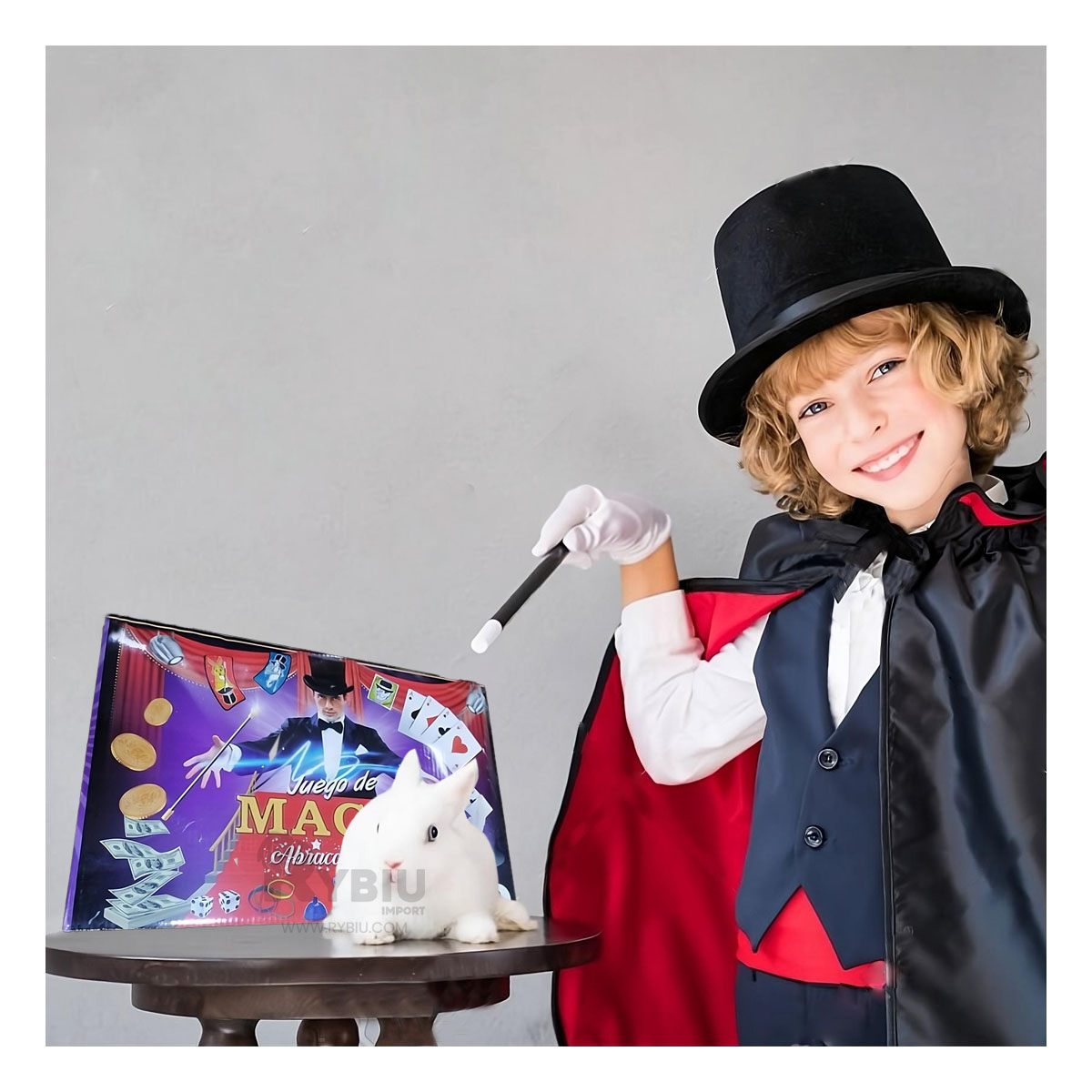 JUEGO DE MAGIA RYBIU CON VARIOS TRUCOS ABRACADABRA PARA NIÑOS - 4