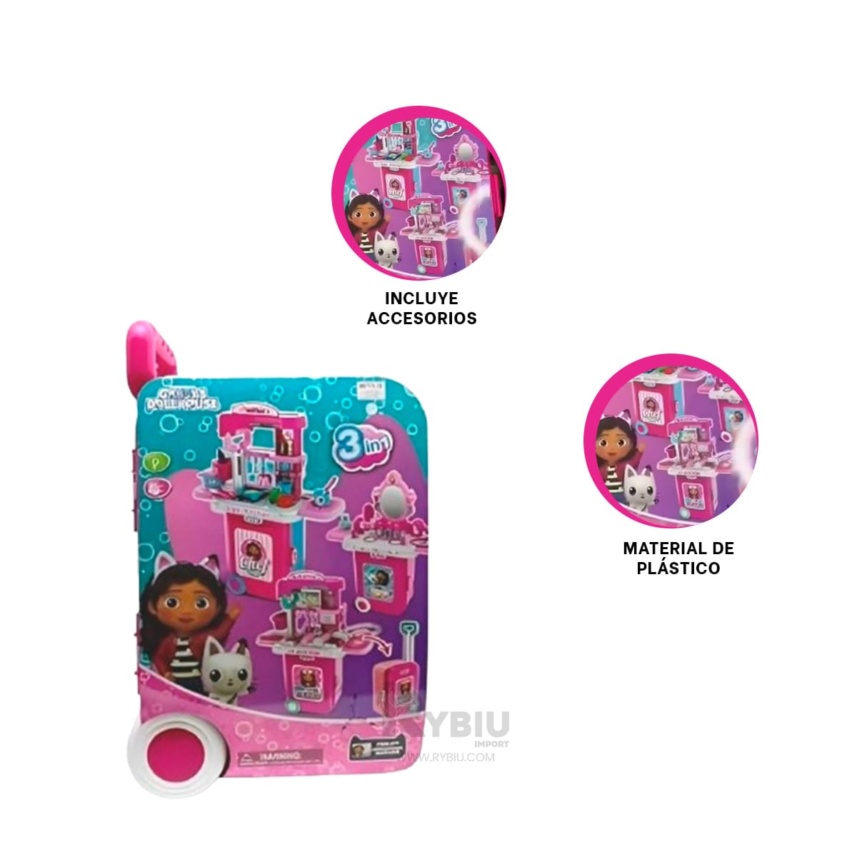 SET PARA NIÑAS EN MULTICOLOR Y+PAPEL DE REGALO - 3