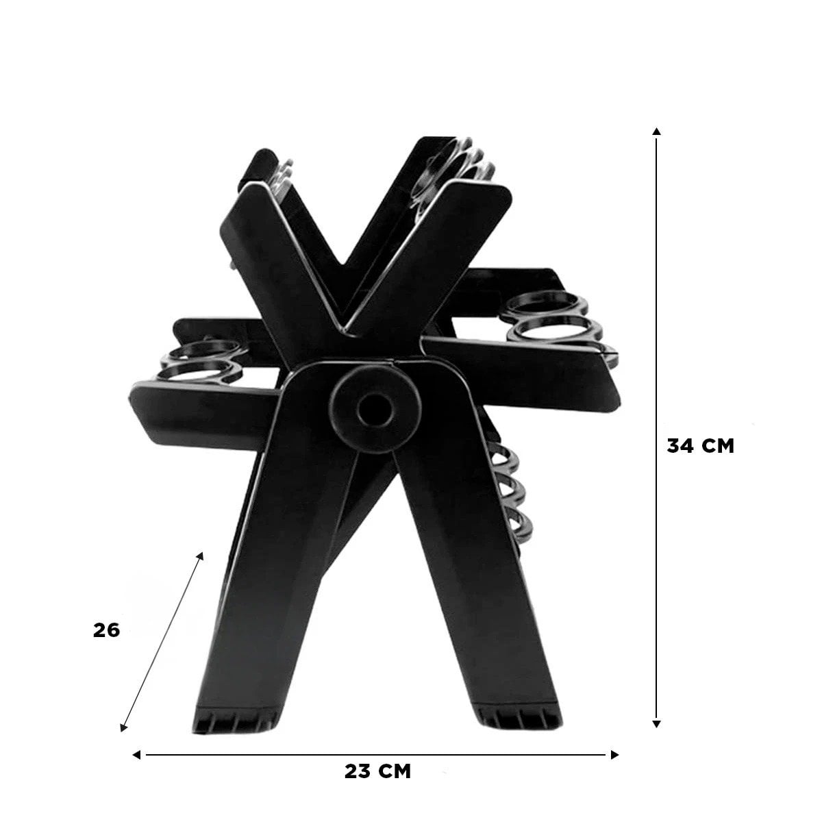 ORGANIZADOR RYBIU CO29445 NEGRO SAZONADORES + PAPEL REGALO - 4