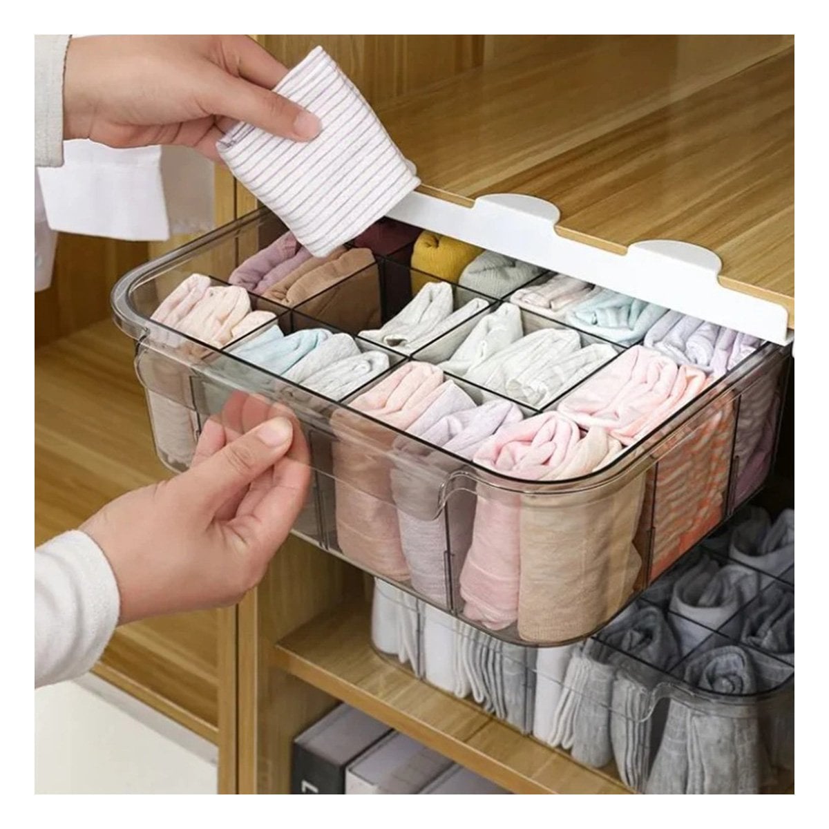 CAJA RYBIU HO29707 GRIS RESISTENTE AL OXIDO + PAPEL REGALO - 2