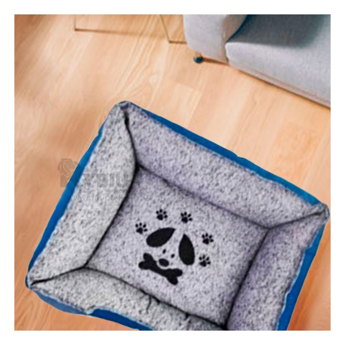 CAMA PERROS MA31051 RYBIU FUNCIONAL Y COMODO AZUL TALLA XXL + AGENDITA - 2
