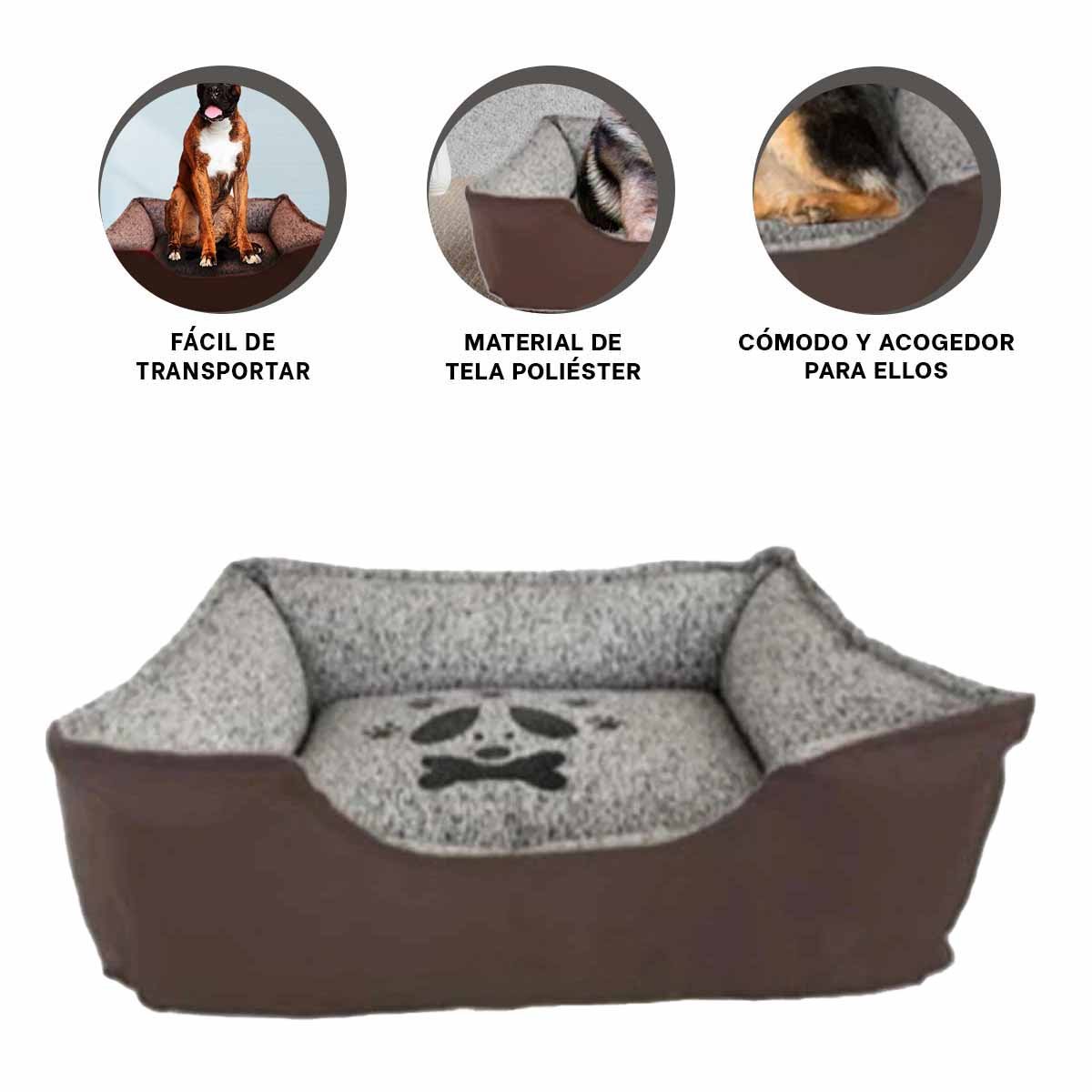 CAMA PERROS MA31048 RYBIU COLOR MARRON EN TALLA XXL - 3