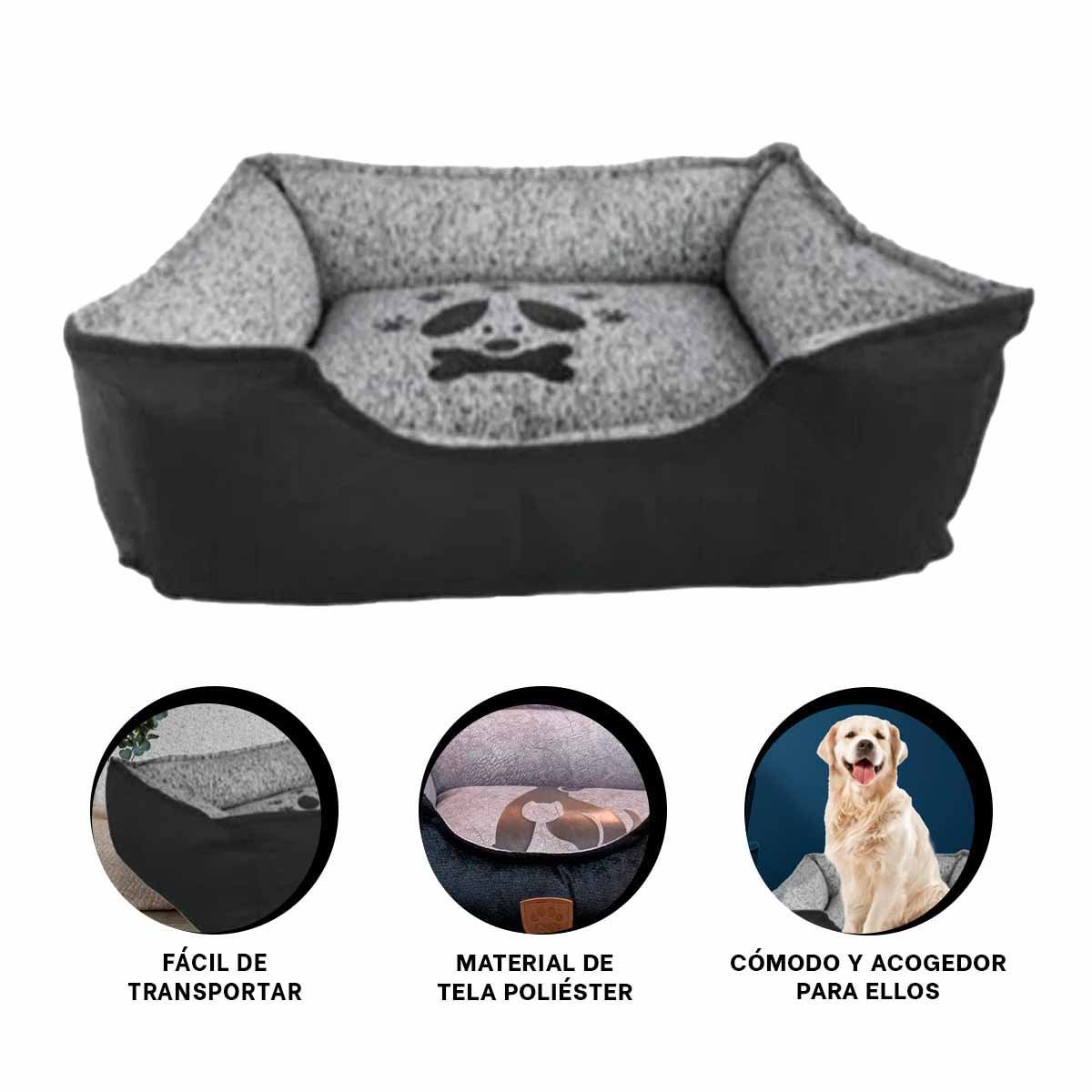 CAMA PERROS MA31049 RYBIU COLOR NEGRO EN TALLA XXL - 3