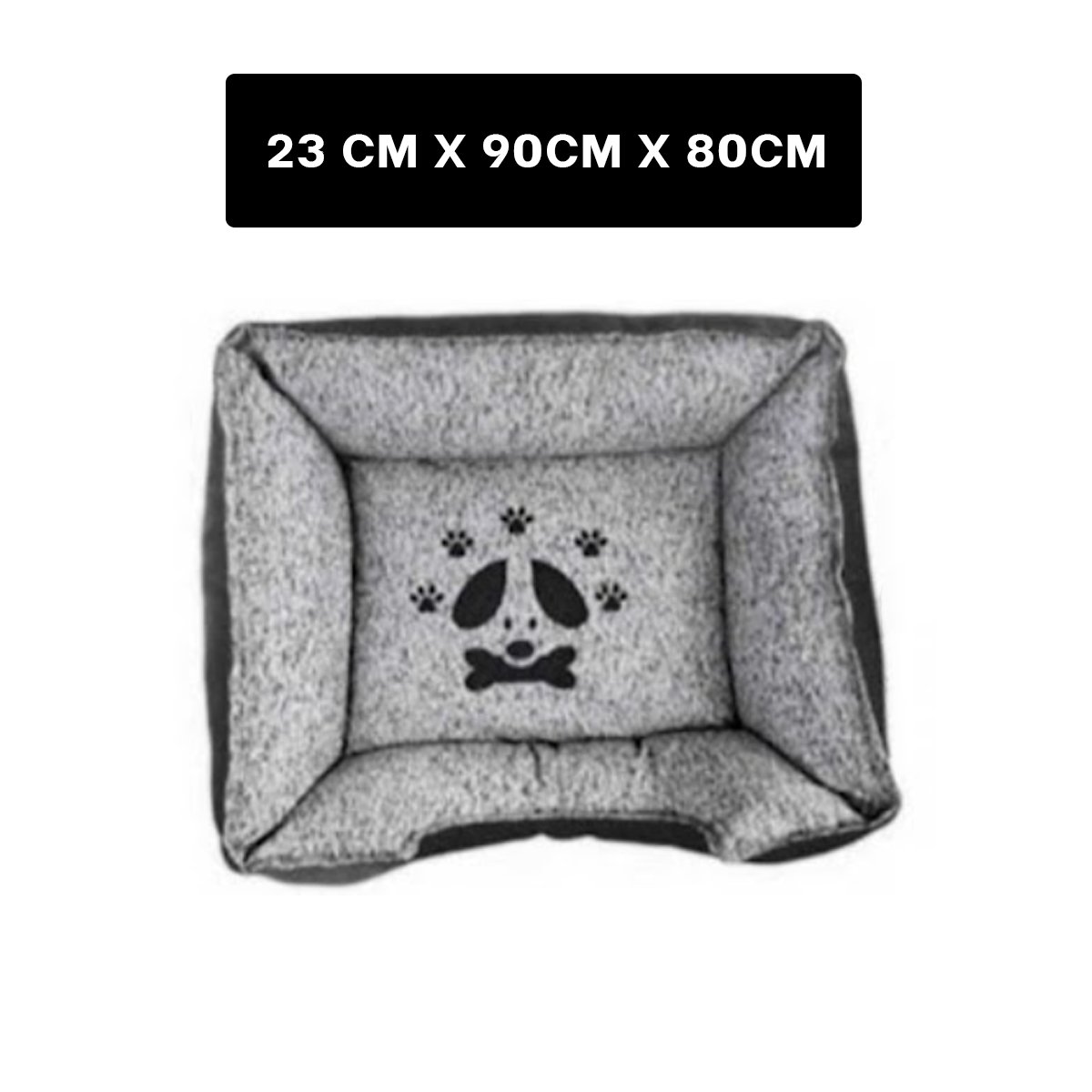 CAMA PERROS MA31049 RYBIU COLOR NEGRO EN TALLA XXL - 4
