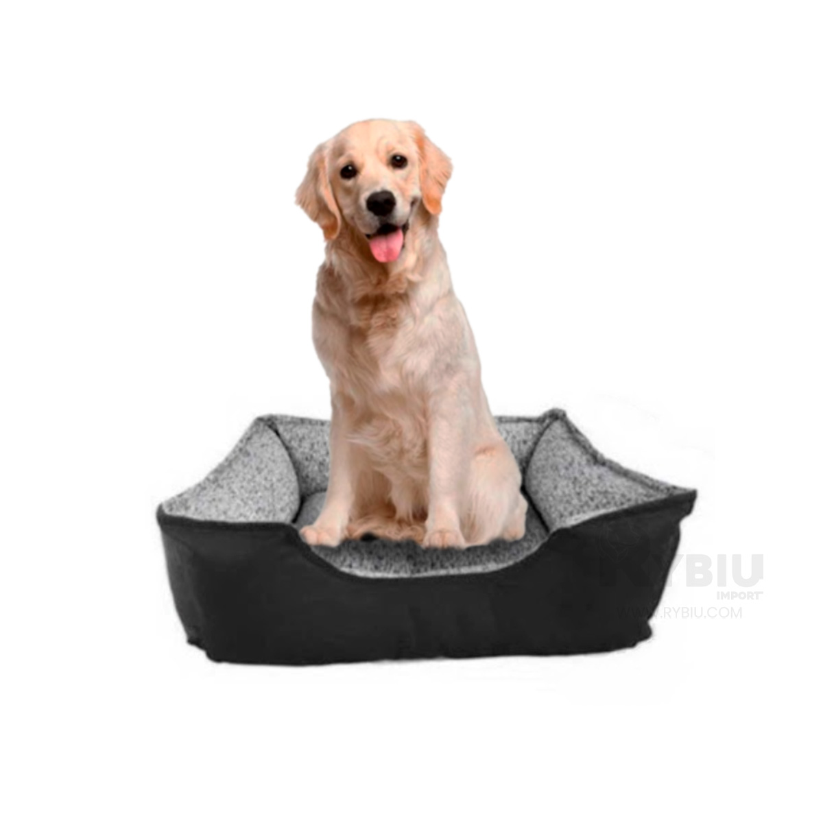 CAMA PERROS MA31049 RYBIU COLOR NEGRO EN TALLA XXL - 6