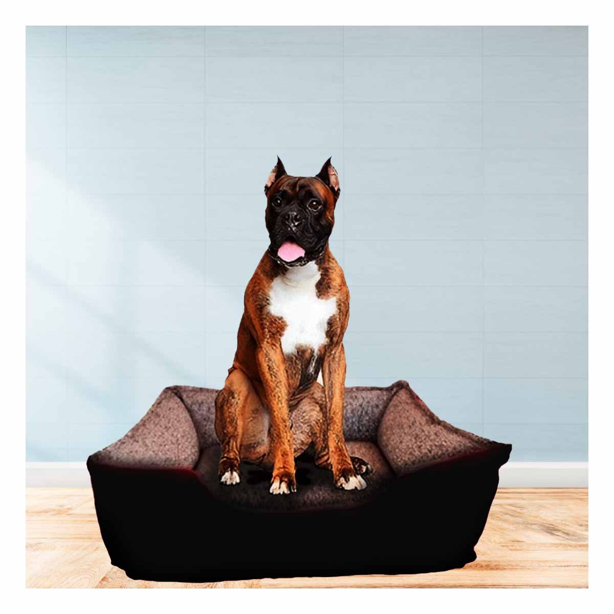 CAMA PERROS MA31049 RYBIU COLOR NEGRO EN TALLA XXL + PAPEL DE REGALO - 3