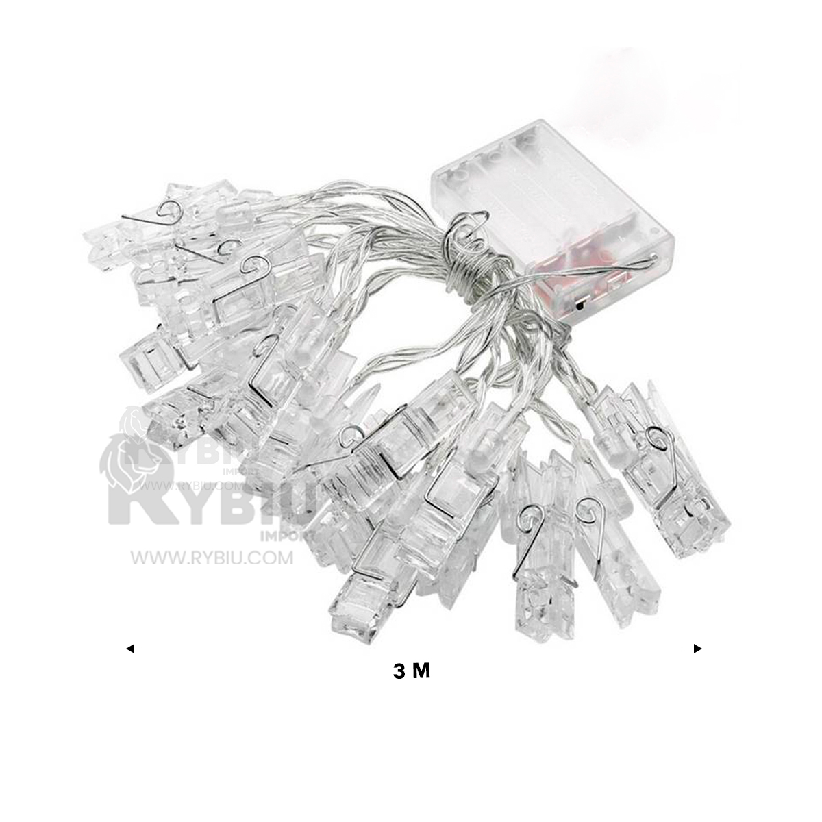 LUCES RYBIU HO30766 AMARILLO DECORATIVAS CALIDA FOTOS + REGALO AGENDITA - 5