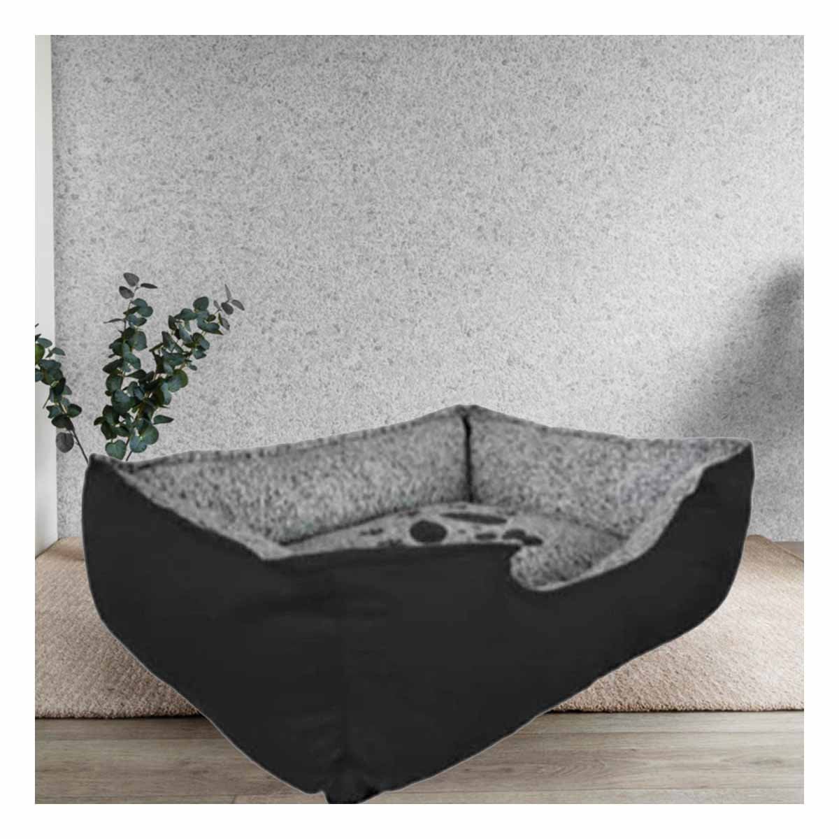 CAMA PERROS MA31049 RYBIU PET EN TONO NEGRO TALLA XXL + STICKERS - 5