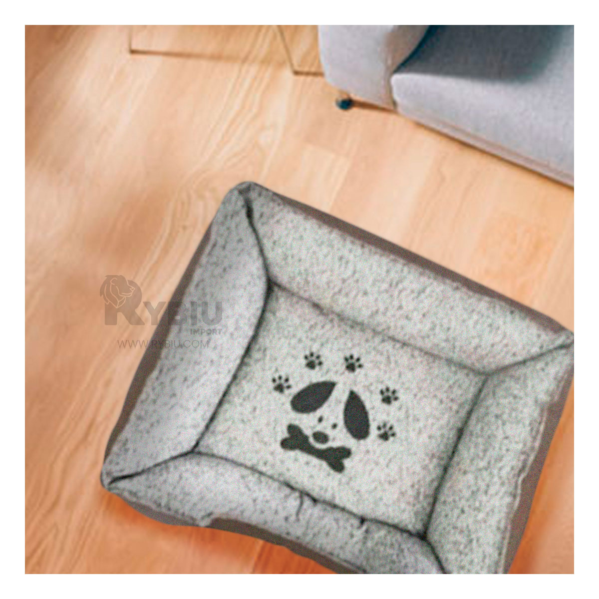 CAMA PERROS MA31048 RYBIU MARRON EN TALLA XXL + AGENDITA - 1