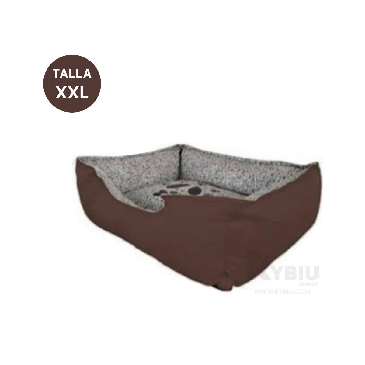 CAMA PERROS MA31048 RYBIU MARRON EN TALLA XXL + AGENDITA - 5