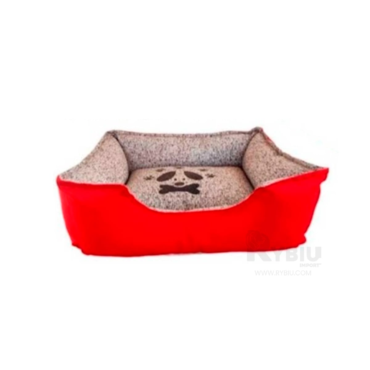 CAMA PERROS MA31050 RYBIU TONO ROJO EN TALLA XXL + AGENDITA - 2