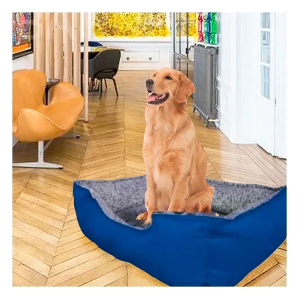 CAMA PERROS MA31051 RYBIU COMFORTABLE COLOR AZUL TALLA XXL - 2