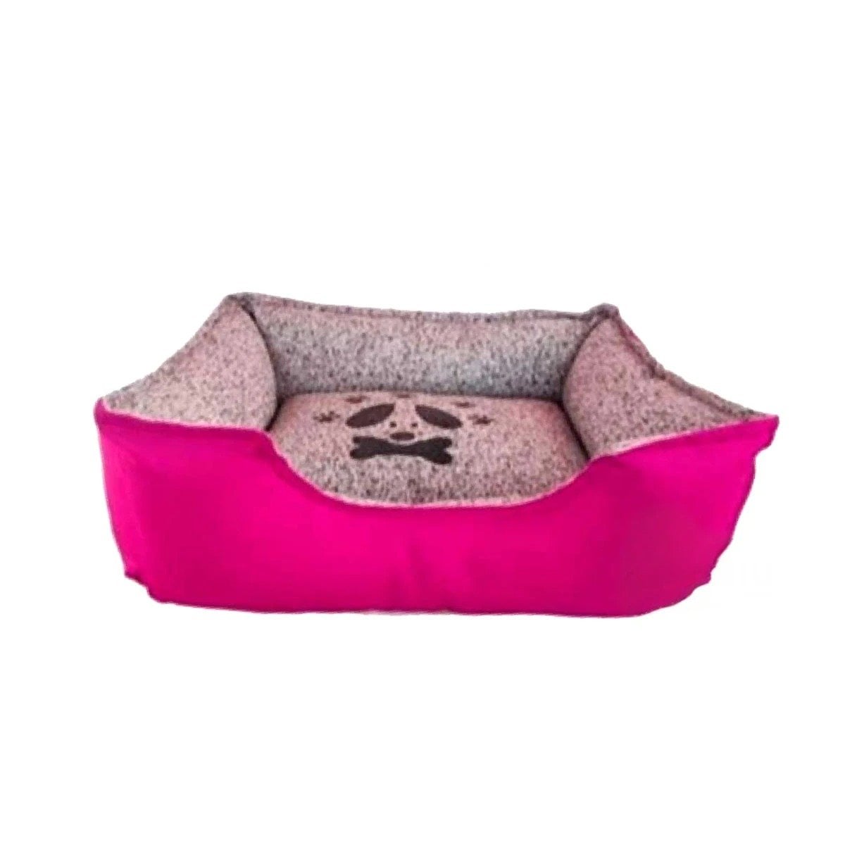 CAMA PERROS MA31028 RYBIU LAVABLE TALLA L COLOR FUCSIA + PAPEL DE REGALO - 1