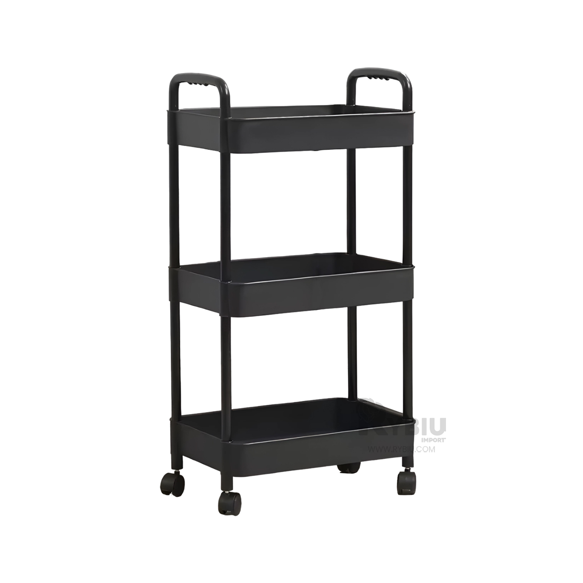 ESTANTE MULTIUSOS RESISTENTE COLOR NEGRO Y+REGALO AGENDITA - 5