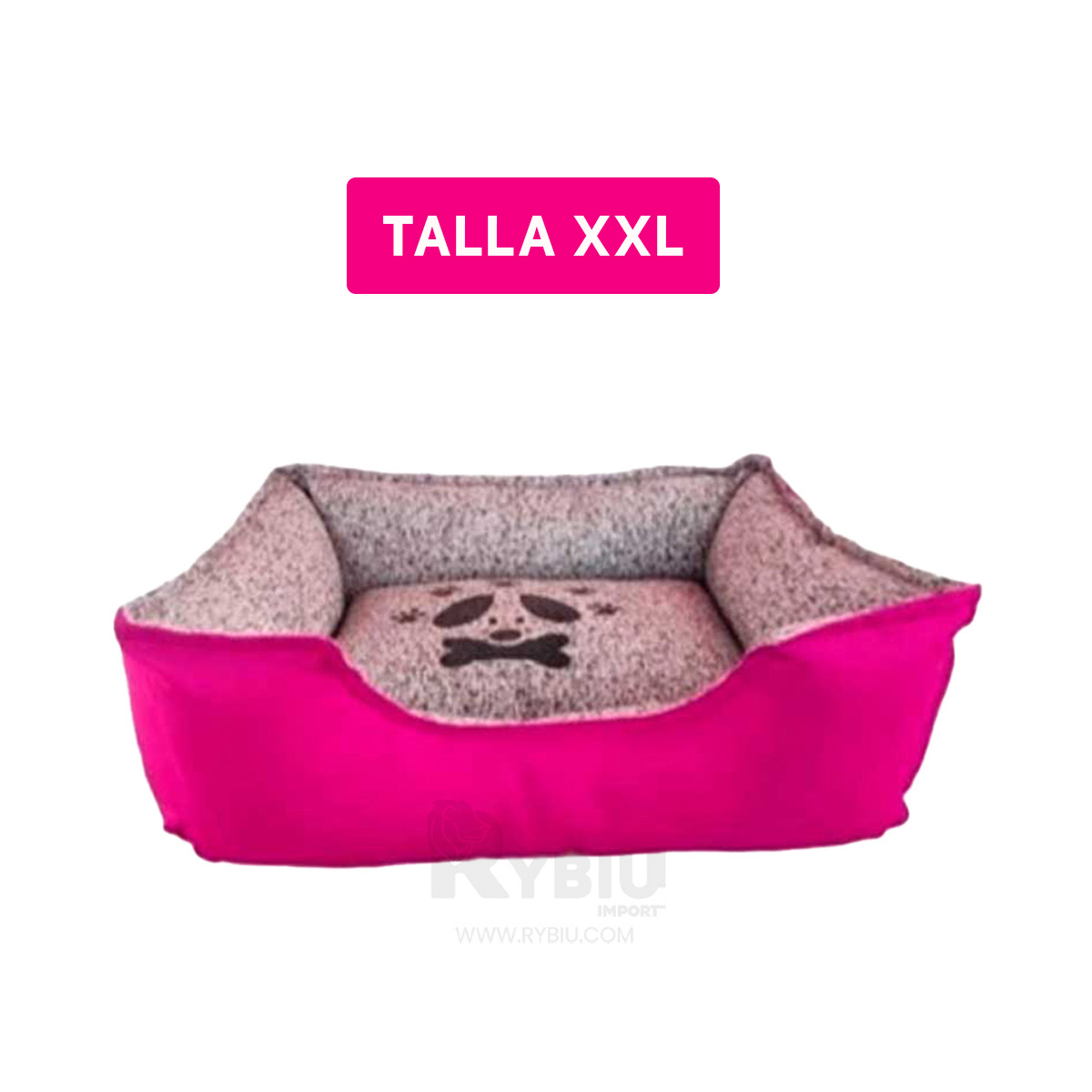 CAMA PERROS MA31047 RYBIU FUCSIA EN TALLA XXL + AGENDITA - 5