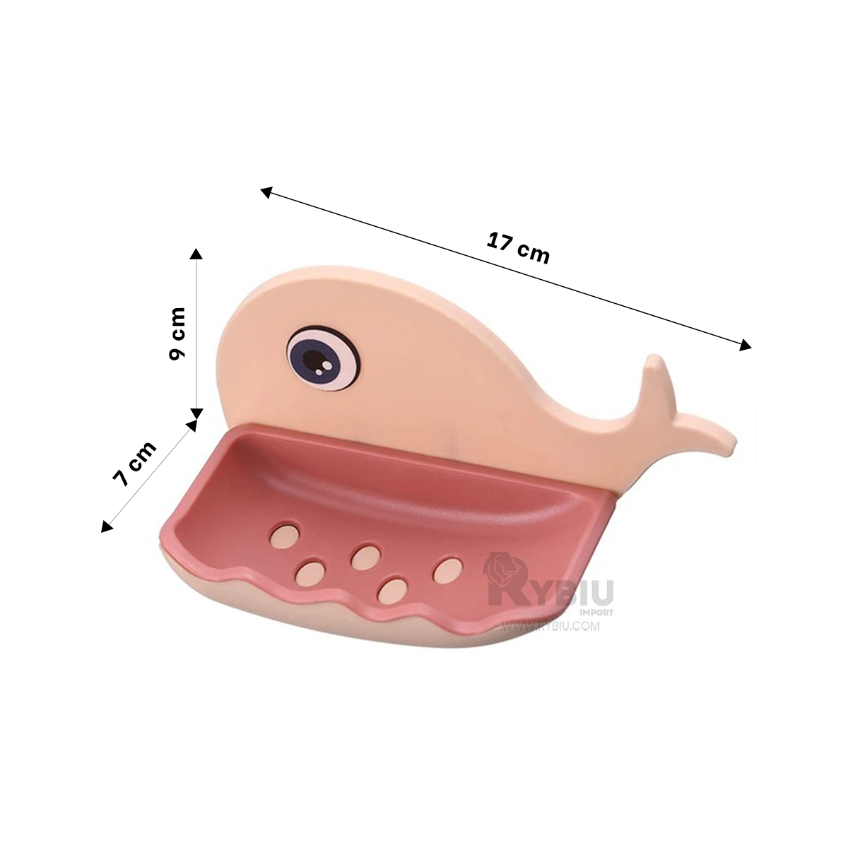 PORTAJABON RYBIU ROSADO MODERNA EN DISEÑO ANIMAL + REGALO AGENDITA - 5
