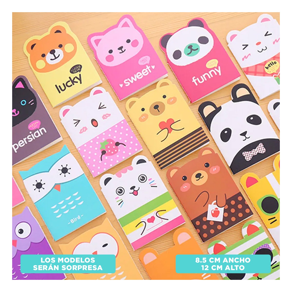PORTAJABON RYBIU ROSADO MODERNA EN DISEÑO ANIMAL + REGALO AGENDITA - 6