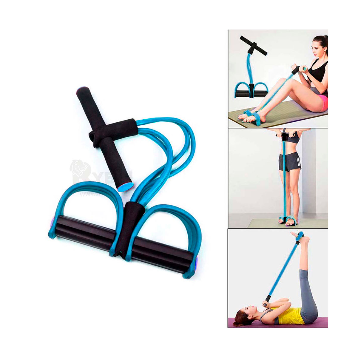 LIGA RYBIU DE30584 DE ENTRENAMIENTO CELESTE Y NEGRO + REGALO AGENDITA - 2