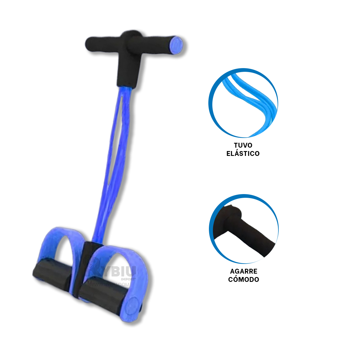 LIGA RYBIU DE30584 DE ENTRENAMIENTO CELESTE Y NEGRO + REGALO AGENDITA - 3